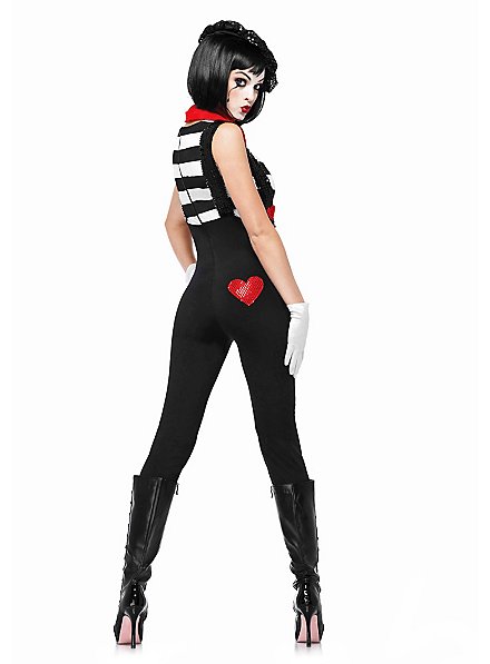Sexy mime costume top